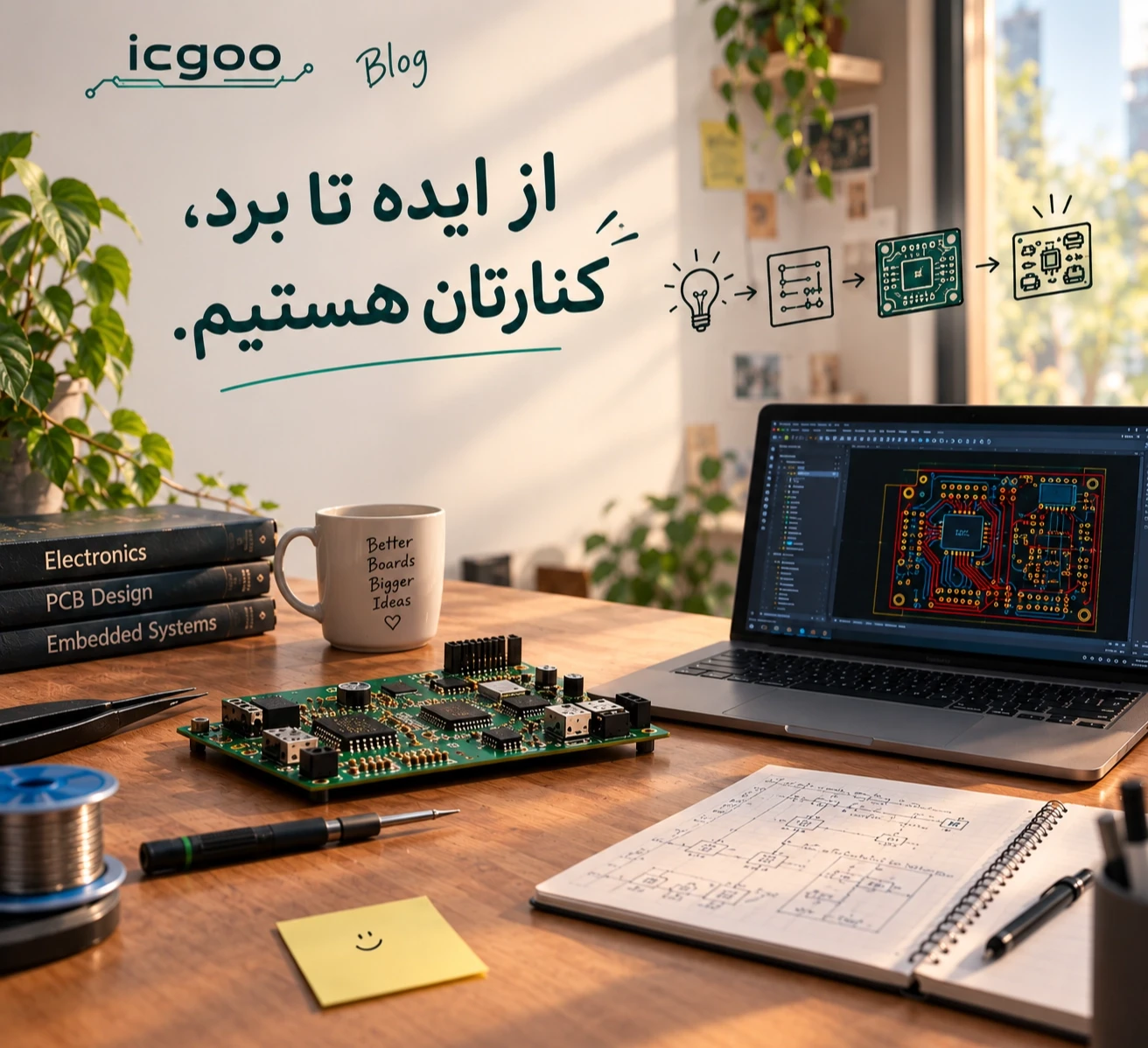 ICGOO چه  شکلی به وجود اومد؟